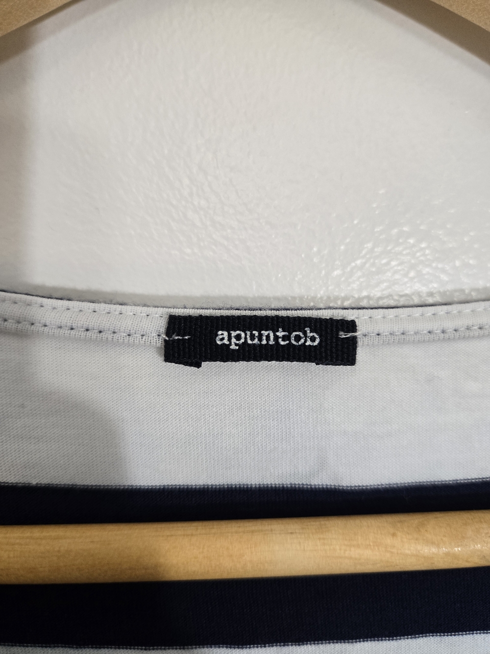 apuntob Navy and White Striped Dress - Picture 4 of 9